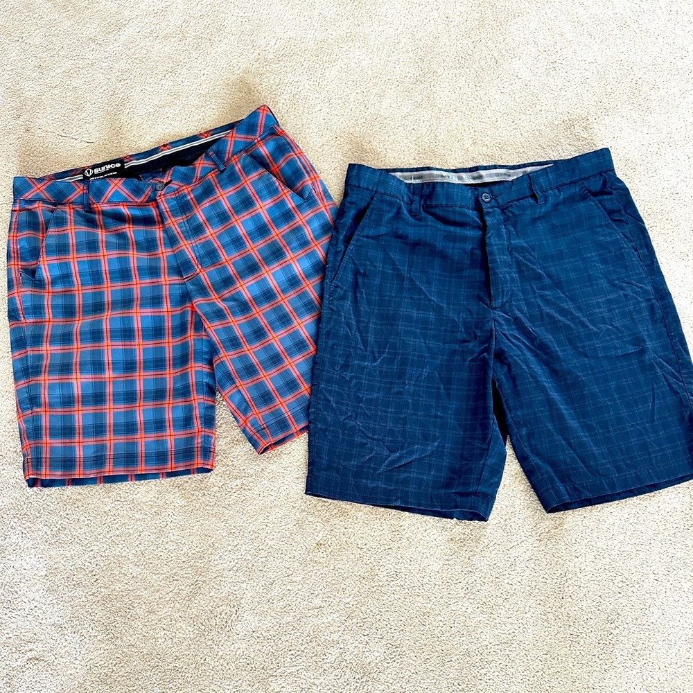2 pairs Sunice shorts